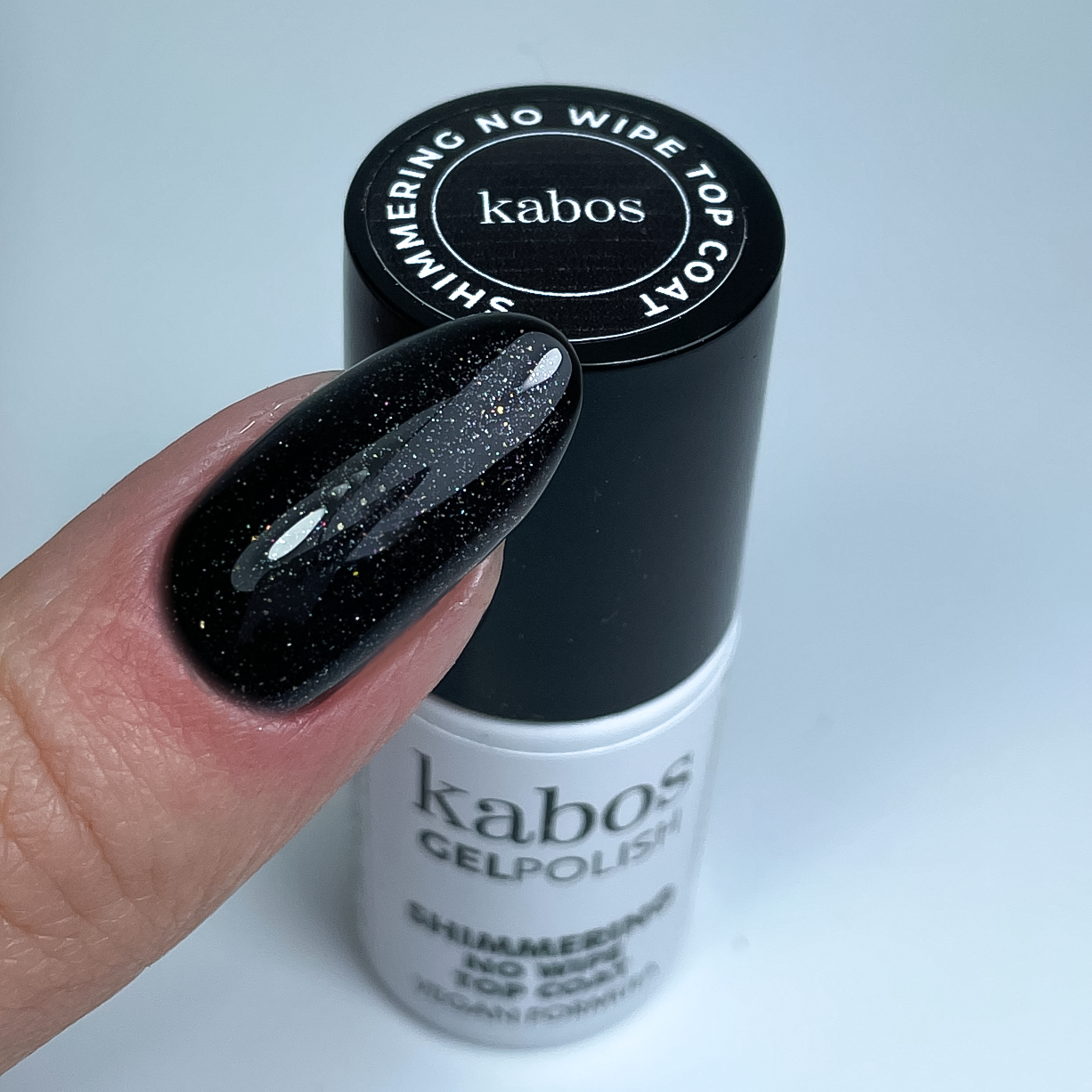 Top Do Lakier W Hybrydowych Kabos Gelpolish Shimmering No Wipe Top