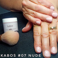 Proszek do manicure tytanowego - Kabos Magic Dip System 07 Nude