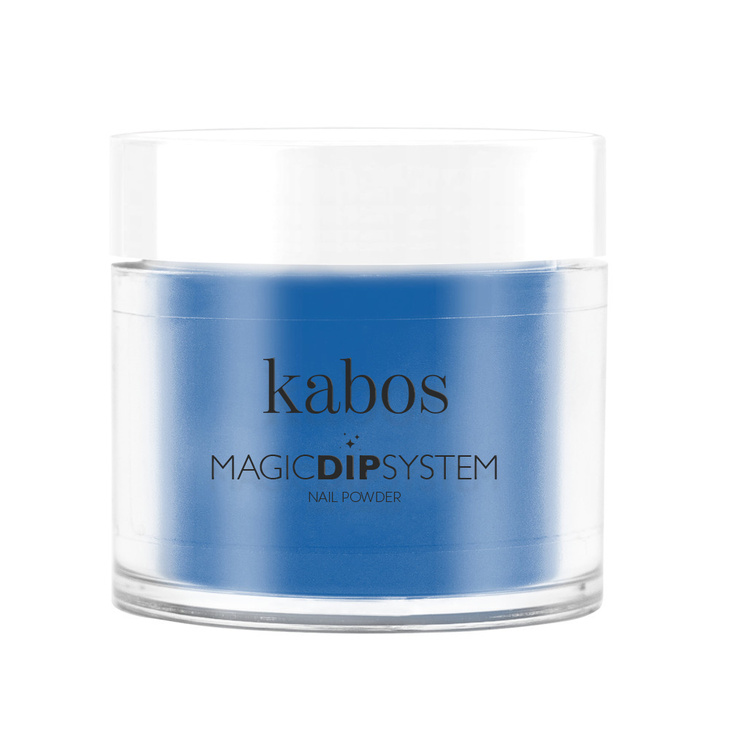 Proszek do manicure tytanowego - Kabos Magic Dip System 28 Blue Sky