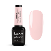 Kolorowa baza hybrydowa Kabos Gelstudio Rubber Base Coat Peach Blossom 10 ml