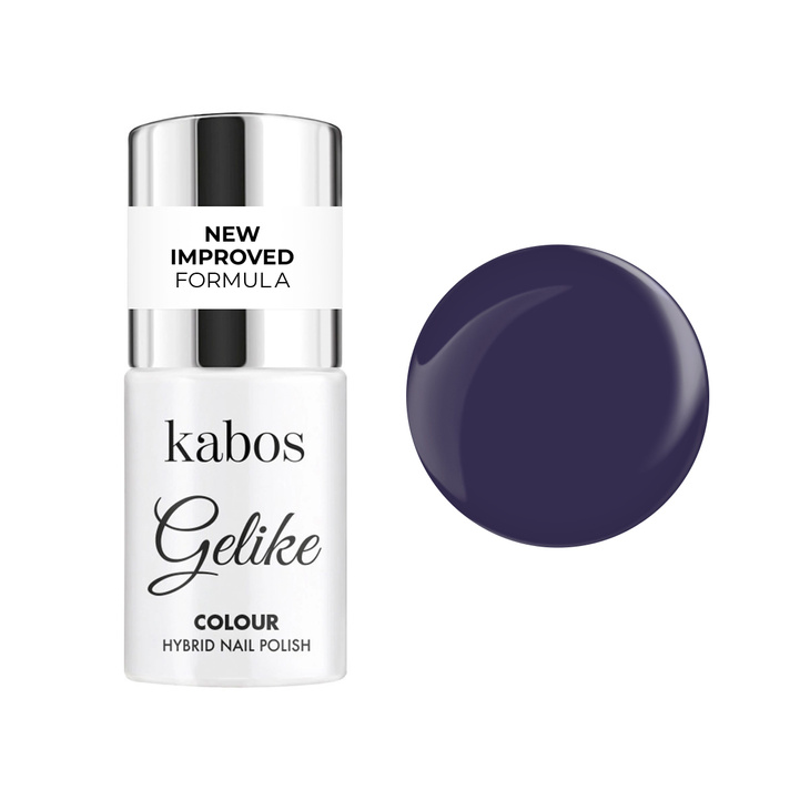 Lakier hybrydowy Kabos Gelike Dark Aubergine 5ml