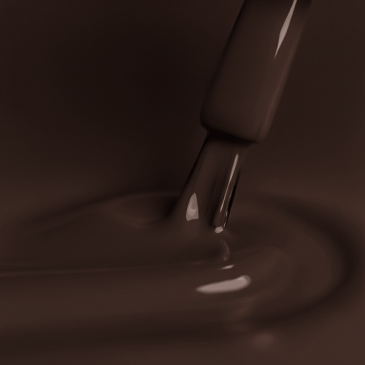 Lakier hybrydowy Kabos Gelike 035 Chocolate Brown 8 ml