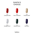 Kolekcja lakierów hybrydowych Kabos Gelike Santa's Choice