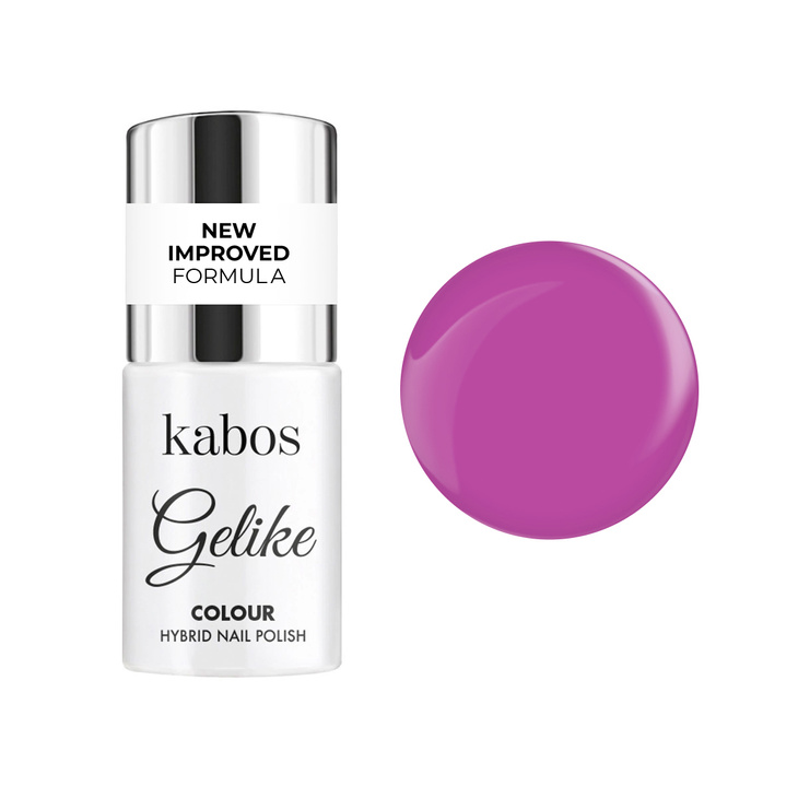 Lakier hybrydowy Kabos Gelike Floral Pink 5ml