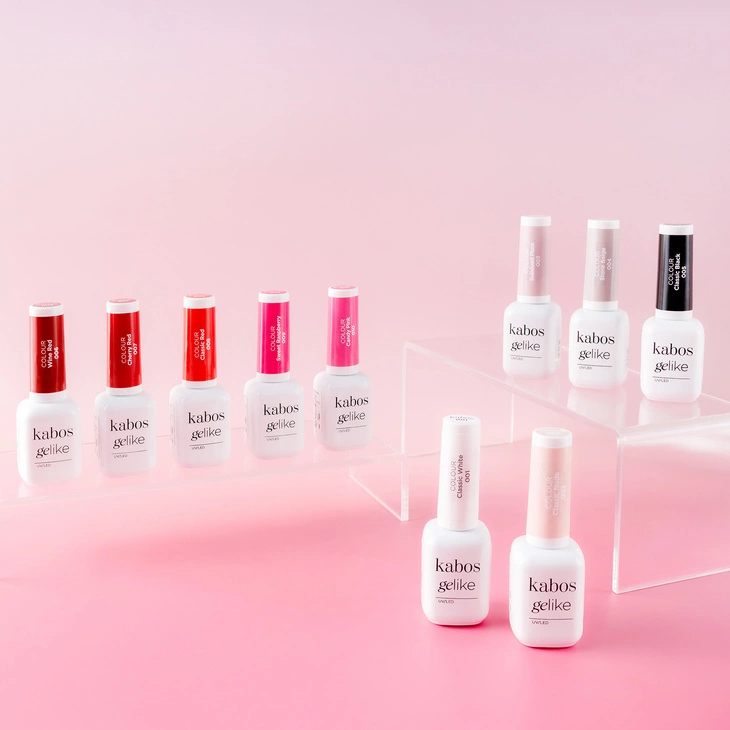 Kolekcja lakierów hybrydowych Kabos Gelike Essential
