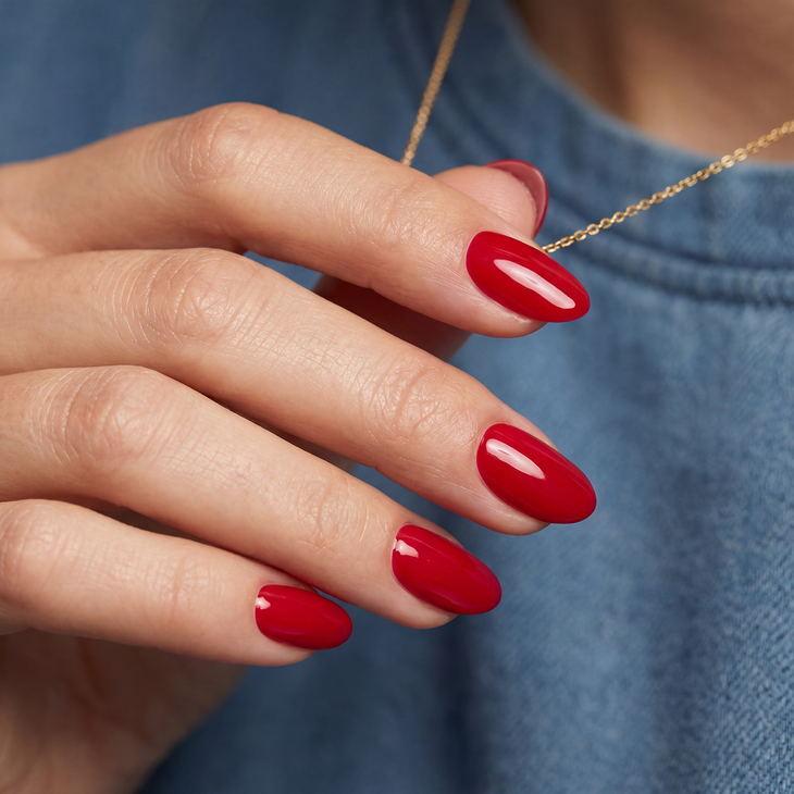 Lakier hybrydowy Kabos Gelike 041 Candycane Red 8 ml