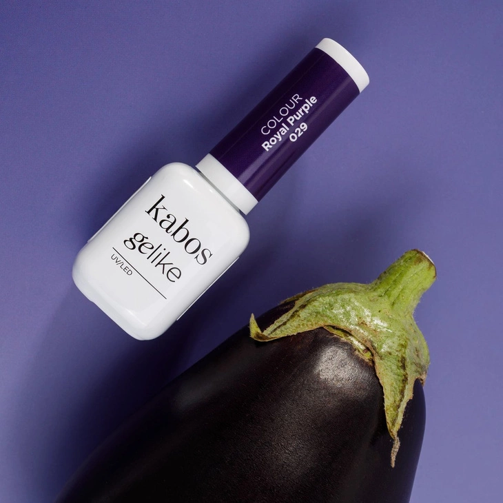 Lakier hybrydowy Kabos Gelike 029 Royal Purple 8 ml