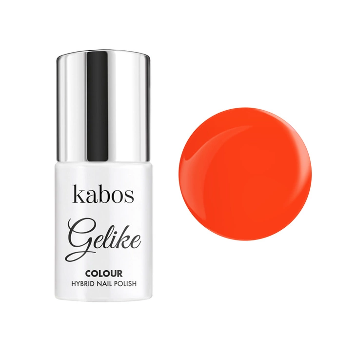 Lakier hybrydowy Kabos Gelike Orange Voltage 5ml