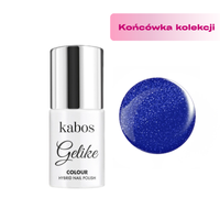 Lakier hybrydowy Kabos Gelike Blue Flash* 5ml
