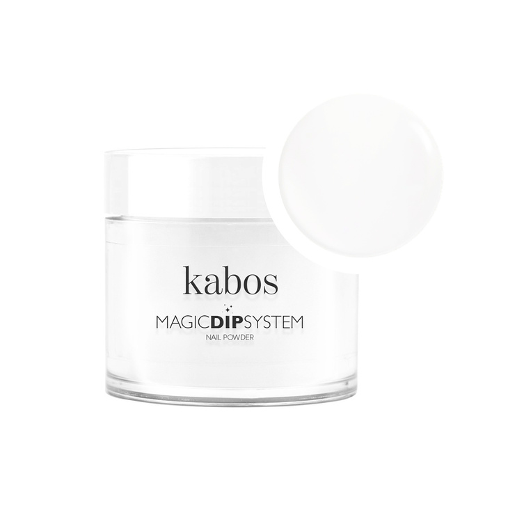 Proszek do manicure tytanowego - Kabos Magic Dip System 01 Clear 20g