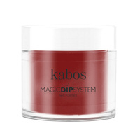 Proszek do manicure tytanowego - Kabos Magic Dip System 34 True Red 20g