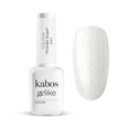 Lakier hybrydowy Kabos Gelike 047 Powder Sugar z brokatem 8 ml