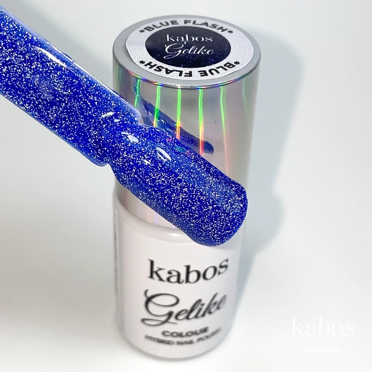 Lakier hybrydowy Kabos Gelike Blue Flash* 5ml