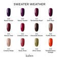 Kolekcja lakierów hybrydowych Kabos Gelike Sweater Weather