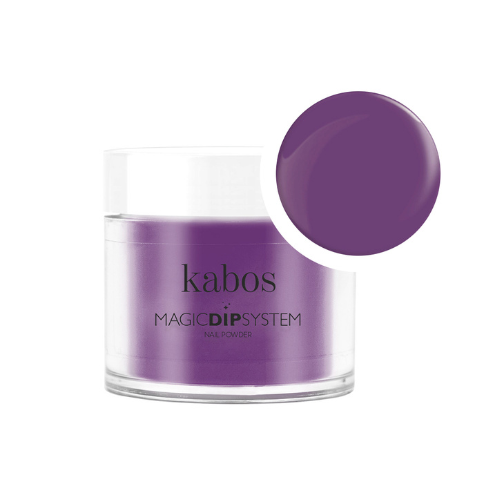 Proszek do manicure tytanowego - Kabos Magic Dip System 30 Violet 20g