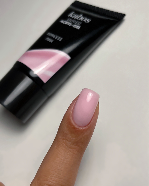 2in1 Akrylożel do paznokci Kabos Princess Pink 30 g