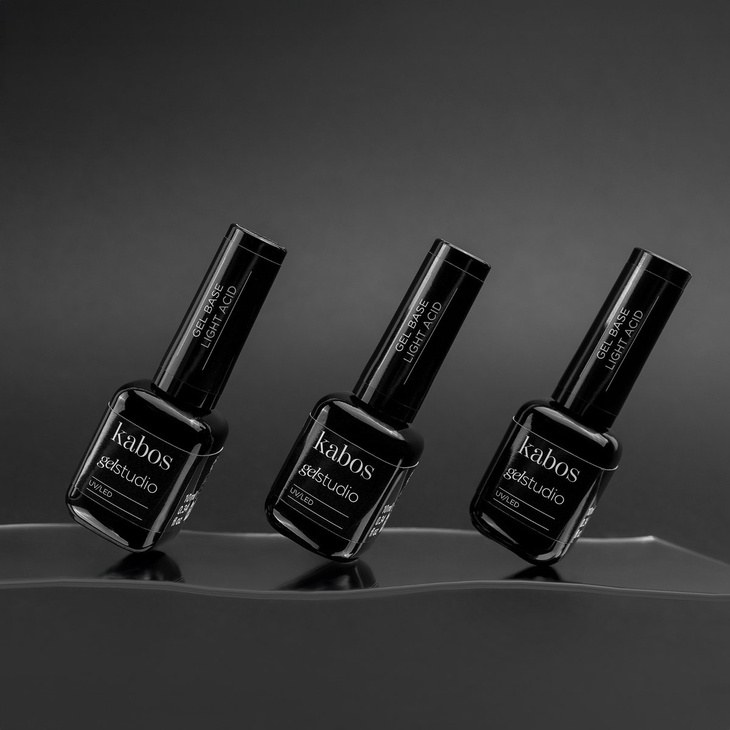 Baza pod żel lekko kwasowa Kabos Gelstudio Gel Base light acid 10 ml