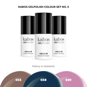 Kabos GelPolish Colour Set No. 5
