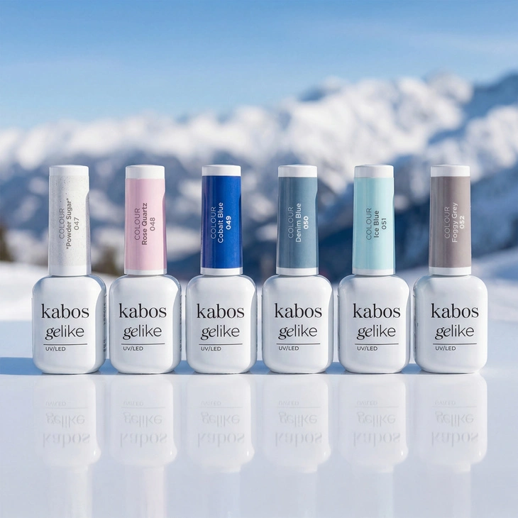 Kolekcja lakierów hybrydowych Kabos Gelike Après Ski Club