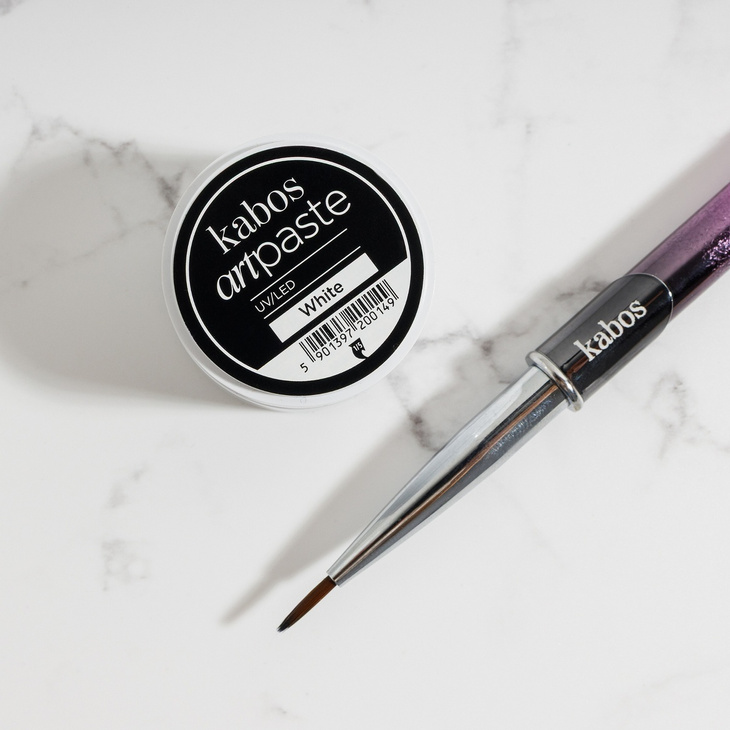 Pasta do zdobień Kabos ArtPaste White 5g