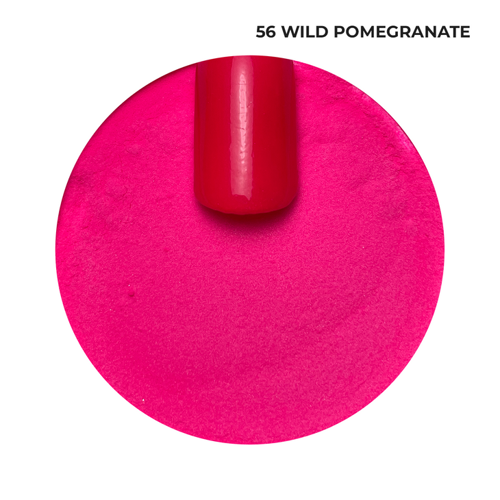 Proszek do manicure tytanowego - Magic Dip System 56 Wild Pomegranate 20g
