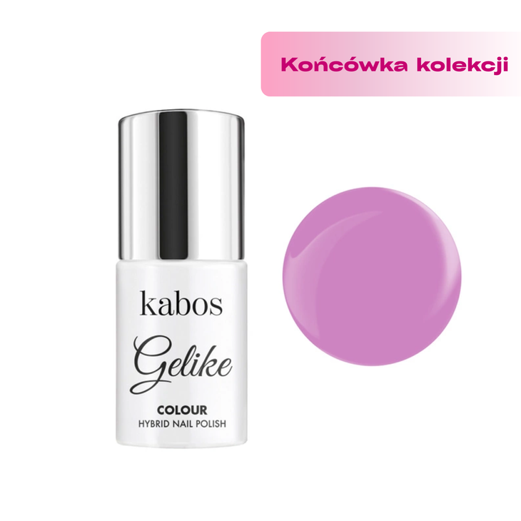 Lakier hybrydowy Kabos Gelike Purple Sorbet 5ml