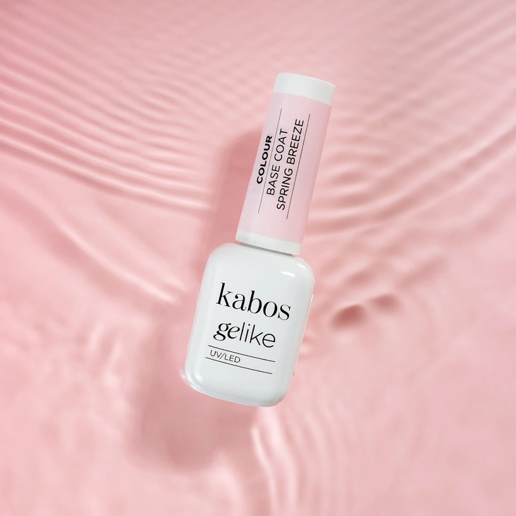 Kolorowa baza hybrydowa Kabos Gelike Colour Base Coat 2in1 Spring Breeze 10 ml