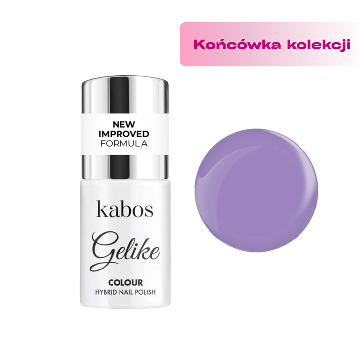 Lakier hybrydowy Kabos Gelike Velvet Lavender 5ml