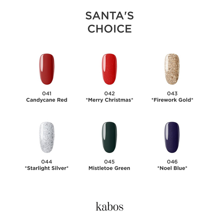 Lakier hybrydowy Kabos Gelike 041 Candycane Red 8 ml