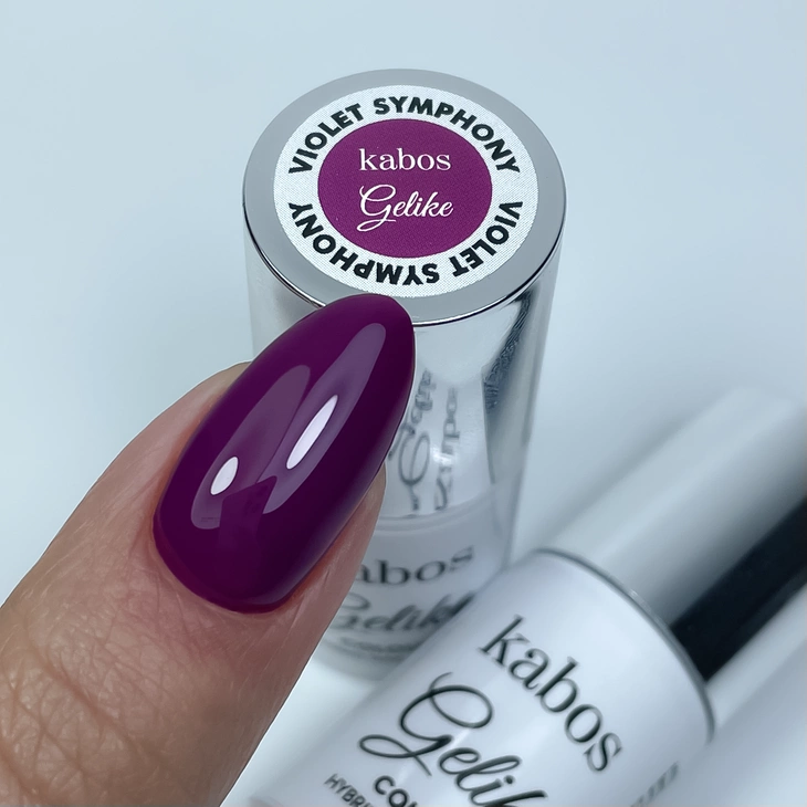 Lakier hybrydowy Kabos Gelike Violet Symphony 5ml