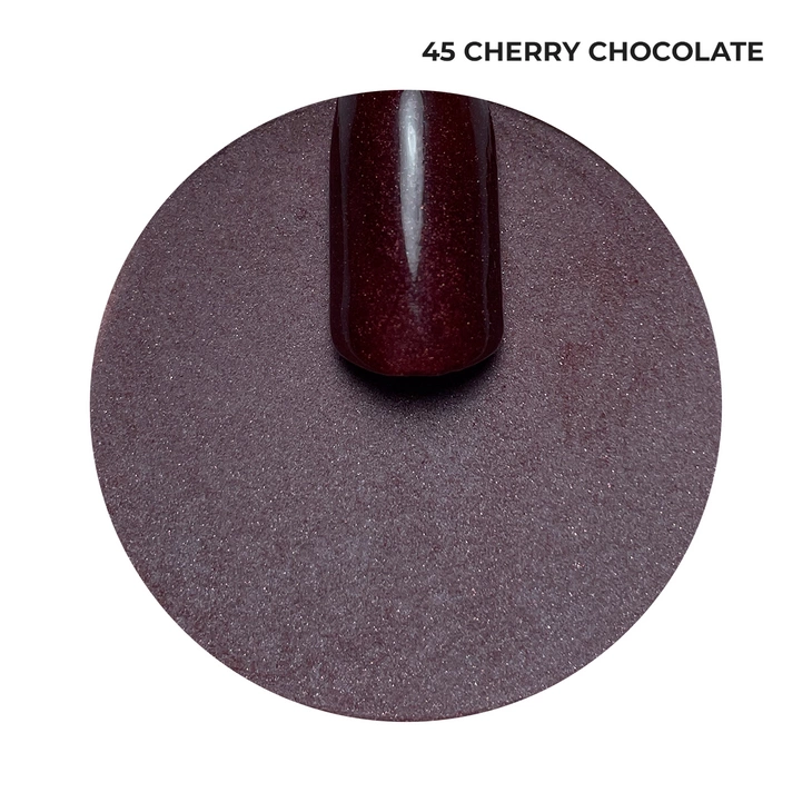 Proszek do manicure tytanowego - Kabos Magic Dip System 45 Cherry Chocolate 20g