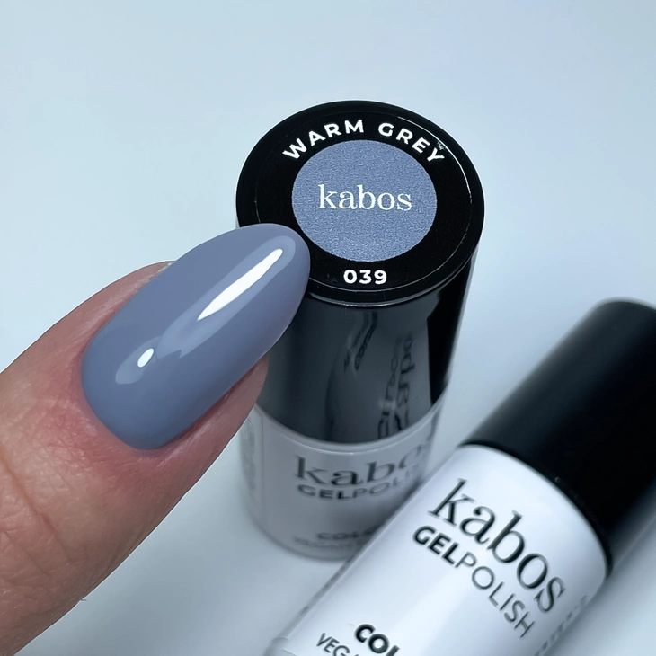 Lakier hybrydowy - Kabos GelPolish 039 Warm Grey 5ml