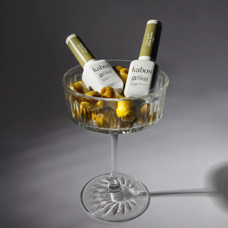 Lakier hybrydowy Kabos Gelike 039 Olive Green 8 ml