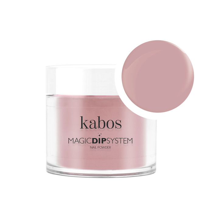 Proszek do manicure tytanowego - Kabos Magic Dip System 06 Dusty Rose 20g