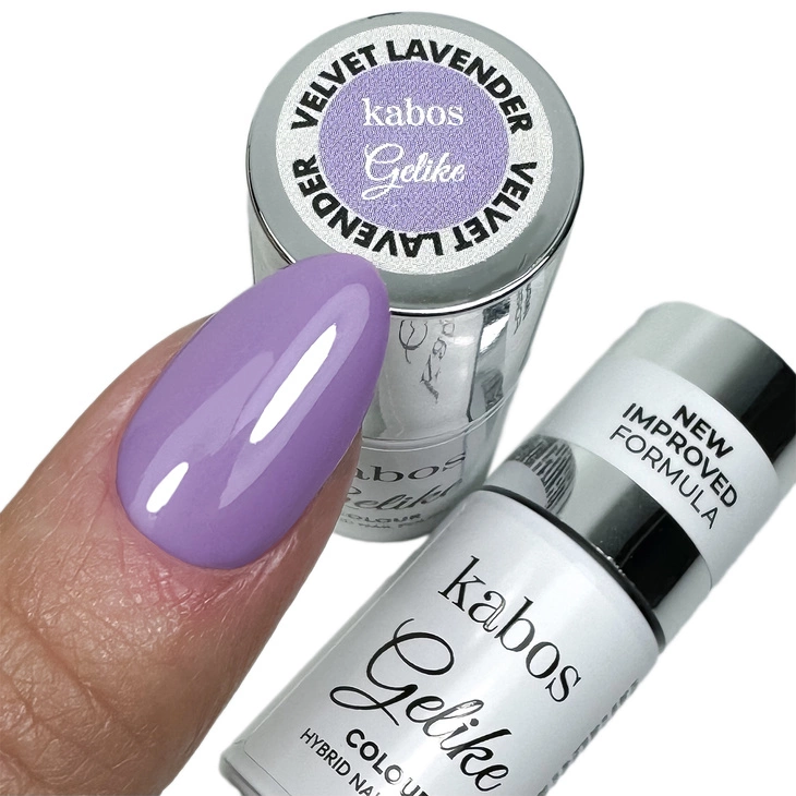 Lakier hybrydowy Kabos Gelike Velvet Lavender 5ml