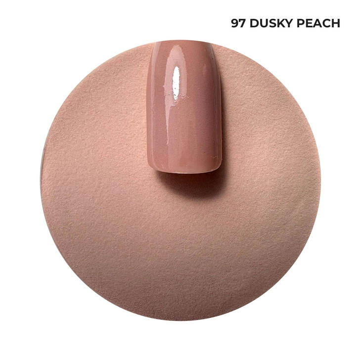 Proszek do manicure tytanowego - Magic Dip System 97 Dusky Peach 20g