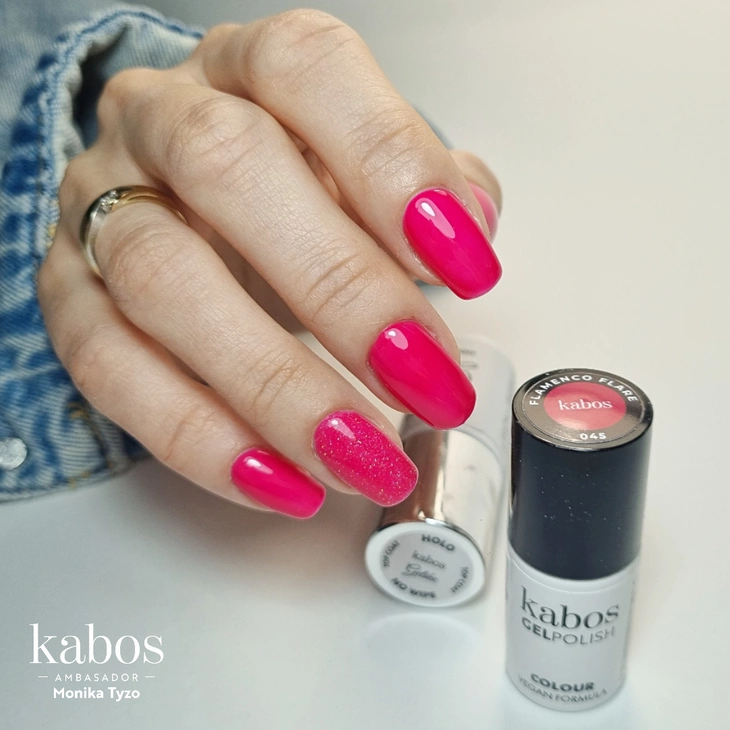 Lakier hybrydowy - Kabos GelPolish 045 Flamenco Flare 5ml