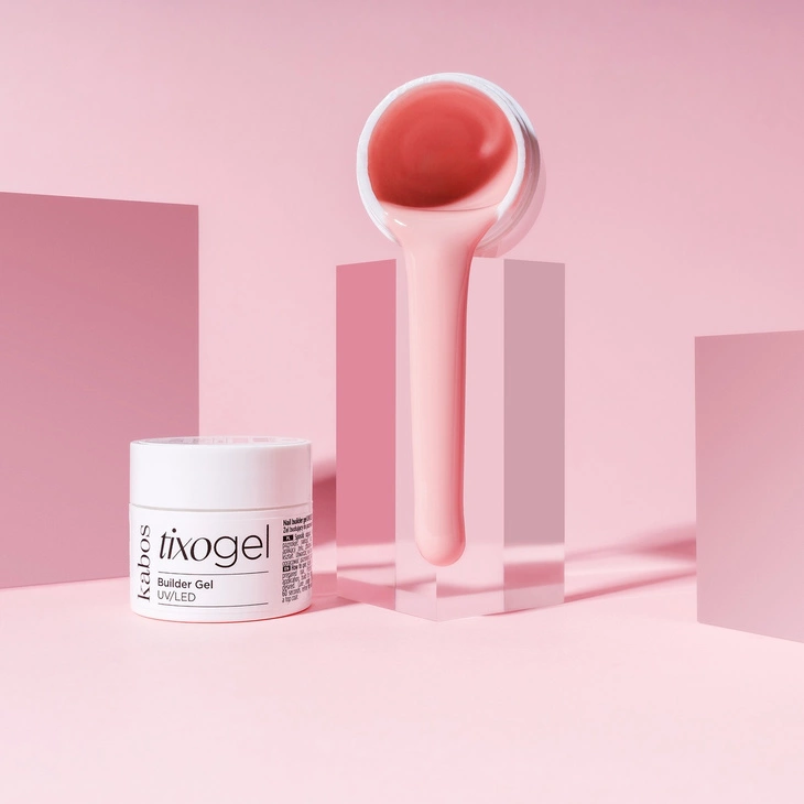 Żel budujący z tiksotropią Kabos Tixogel Builder Gel UV/LED Cotton Candy 15g