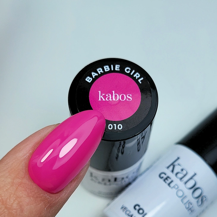 Lakier hybrydowy - Kabos GelPolish 010 Barbie Girl 5ml