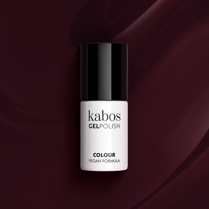 Lakier hybrydowy - Kabos GelPolish 013 Dark Cherry 5ml