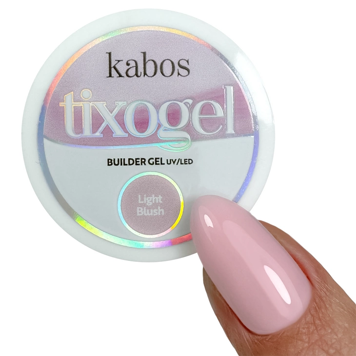 Żel budujący z tiksotropią Kabos Tixogel Builder Gel UV/LED Light Blush 15g