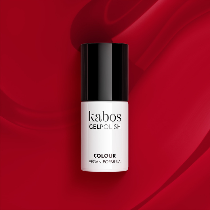 Lakier hybrydowy - Kabos GelPolish 016 Sexy Red 5ml