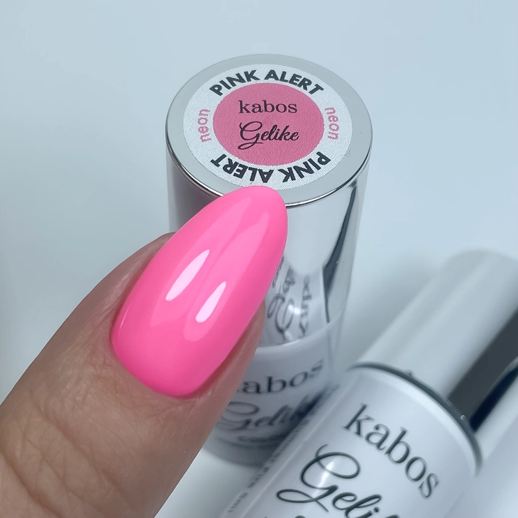 Lakier hybrydowy Kabos Gelike Pink Alert 5ml