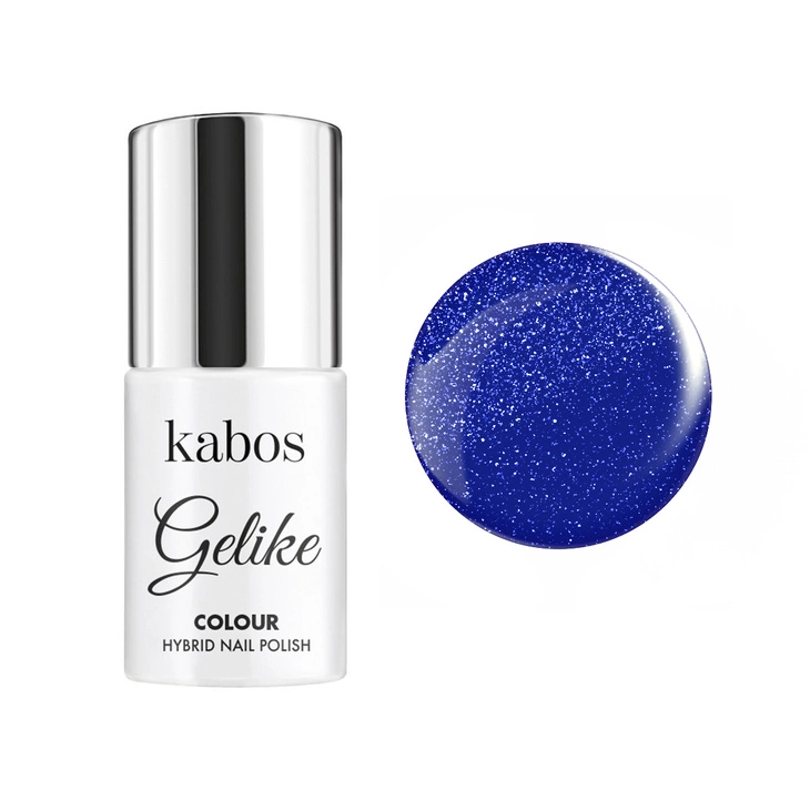 Lakier hybrydowy Kabos Gelike Blue Flash* 5ml