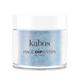 Proszek do manicure tytanowego - Kabos Magic Dip System 23 Blue Sparkles