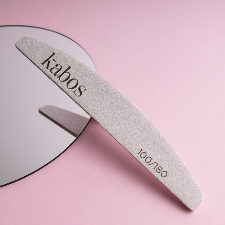 Pilnik półksiężyc Kabos 100/180 - 10 sztuk