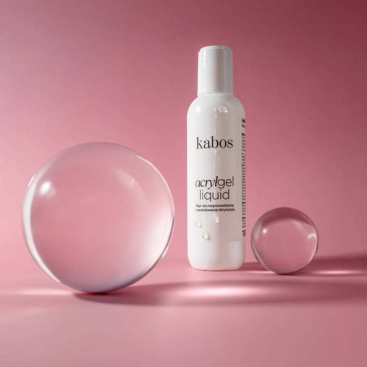 Płyn do rozprowadzania i modelowania akrylożelu Kabos Acrylgel Liquid 100 ml