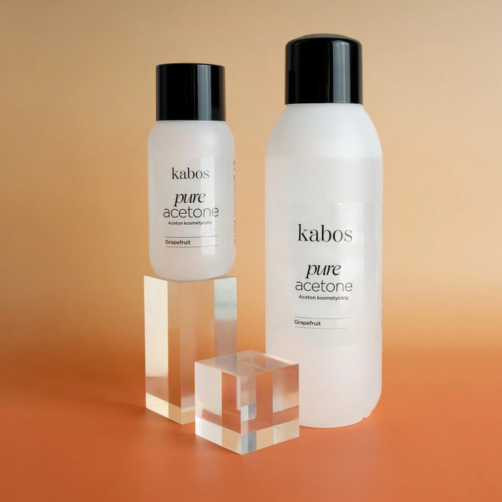 Aceton kosmetyczny do paznokci Kabos 150 ml o zapachu grejpfruta