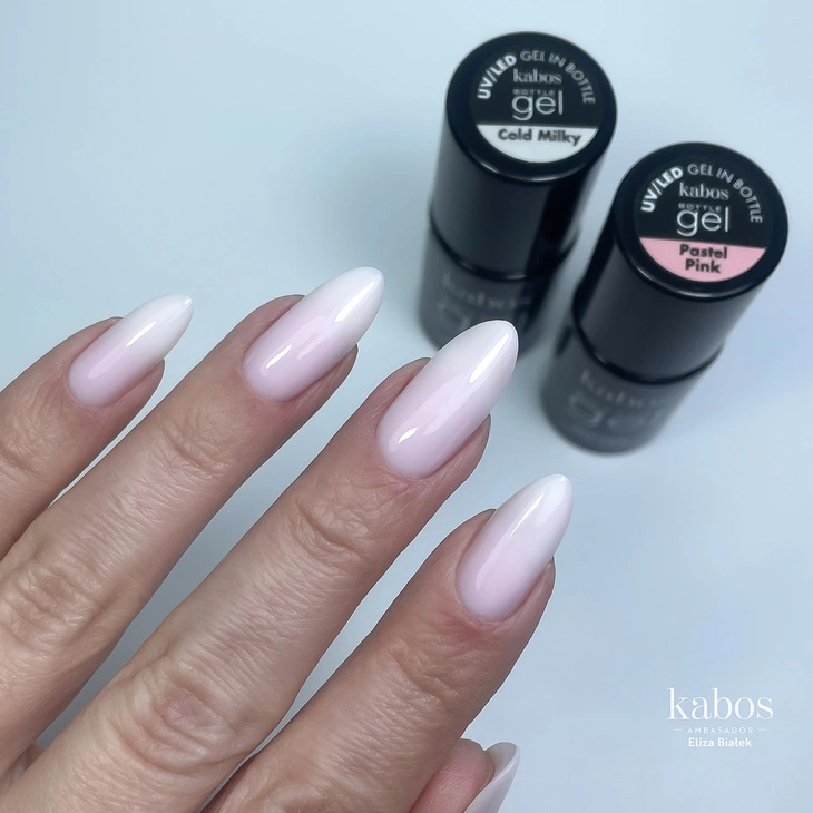 Kabos Gel In Bottle Pastel Pink – 2w1 Żel w butelce 8ml | -40% z kodem INBOTTLE40