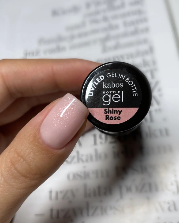 Kabos Gel In Bottle Shiny Rose – 2w1 Żel w butelce 8ml